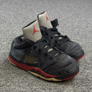 Nike Air Jordan 5 V Retro SATIN BRED 440890-006 Unisex Child Toddler Size 10 C